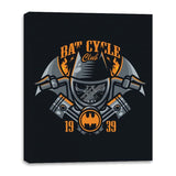 Bat Cycle Club - Canvas Wraps Canvas Wraps RIPT Apparel 16x20 / Black
