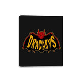 Bat-Dracarys - Canvas Wraps Canvas Wraps RIPT Apparel 8x10 / Black