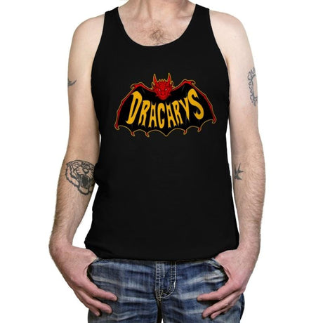 Bat-Dracarys - Tanktop Tanktop RIPT Apparel X-Small / Black