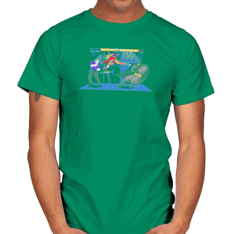 Bat Fight Exclusive - Mens T-Shirts RIPT Apparel Small / Kelly Green