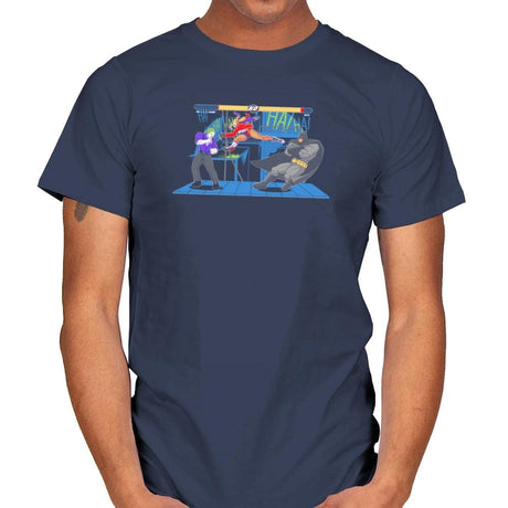 Bat Fight Exclusive - Mens T-Shirts RIPT Apparel Small / Navy