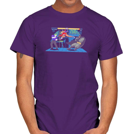 Bat Fight Exclusive - Mens T-Shirts RIPT Apparel Small / Purple