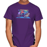 Bat Fight Exclusive - Mens T-Shirts RIPT Apparel Small / Purple
