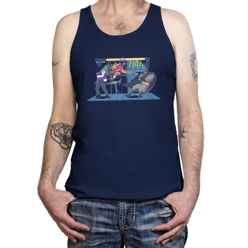 Bat Fight Exclusive - Tanktop Tanktop RIPT Apparel X-Small / Navy