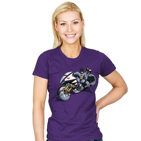 Bat Gang - Womens T-Shirts RIPT Apparel Small / Purple