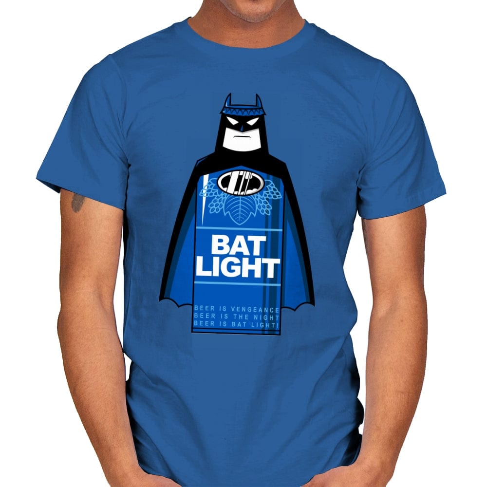 Bat Light - Mens T-Shirts RIPT Apparel Small / Royal
