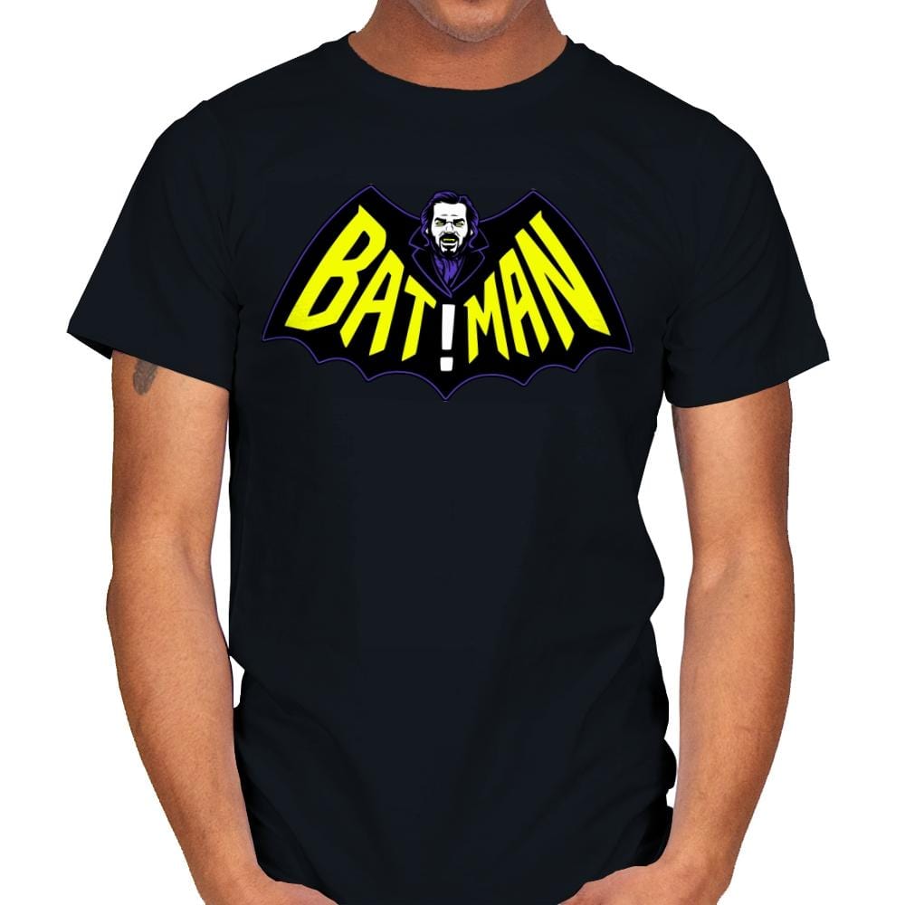 Bat!Man - Mens T-Shirts RIPT Apparel Small / Black