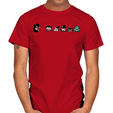 Bat-Pac - Mens T-Shirts RIPT Apparel Small / Red