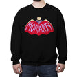 Bat Professor - Crew Neck Sweatshirt Crew Neck Sweatshirt RIPT Apparel Small / Black