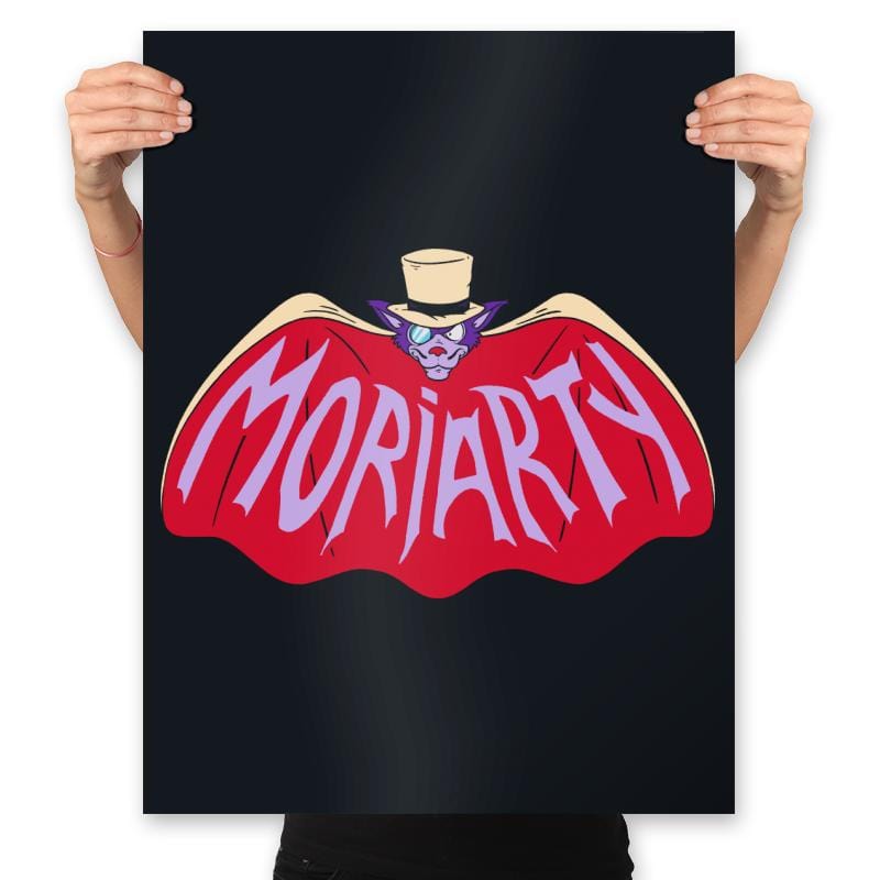 Bat Professor - Prints Posters RIPT Apparel 18x24 / Black