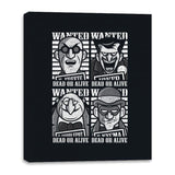 Bat's Most Wanted - Canvas Wraps Canvas Wraps RIPT Apparel 16x20 / Black