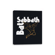 Bat Sabbath - Canvas Wraps Canvas Wraps RIPT Apparel 8x10 / Black