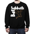 Bat Sabbath - Crew Neck Sweatshirt Crew Neck Sweatshirt RIPT Apparel Small / Black