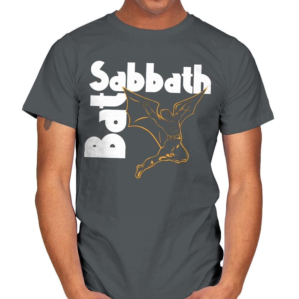 Bat Sabbath - Mens T-Shirts RIPT Apparel Small / Charcoal
