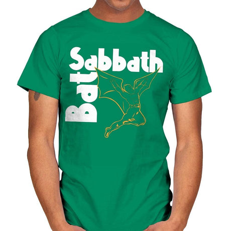 Bat Sabbath - Mens T-Shirts RIPT Apparel Small / Kelly