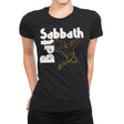 Bat Sabbath - Womens Premium T-Shirts RIPT Apparel Small / Black