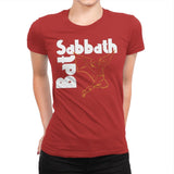 Bat Sabbath - Womens Premium T-Shirts RIPT Apparel Small / Red