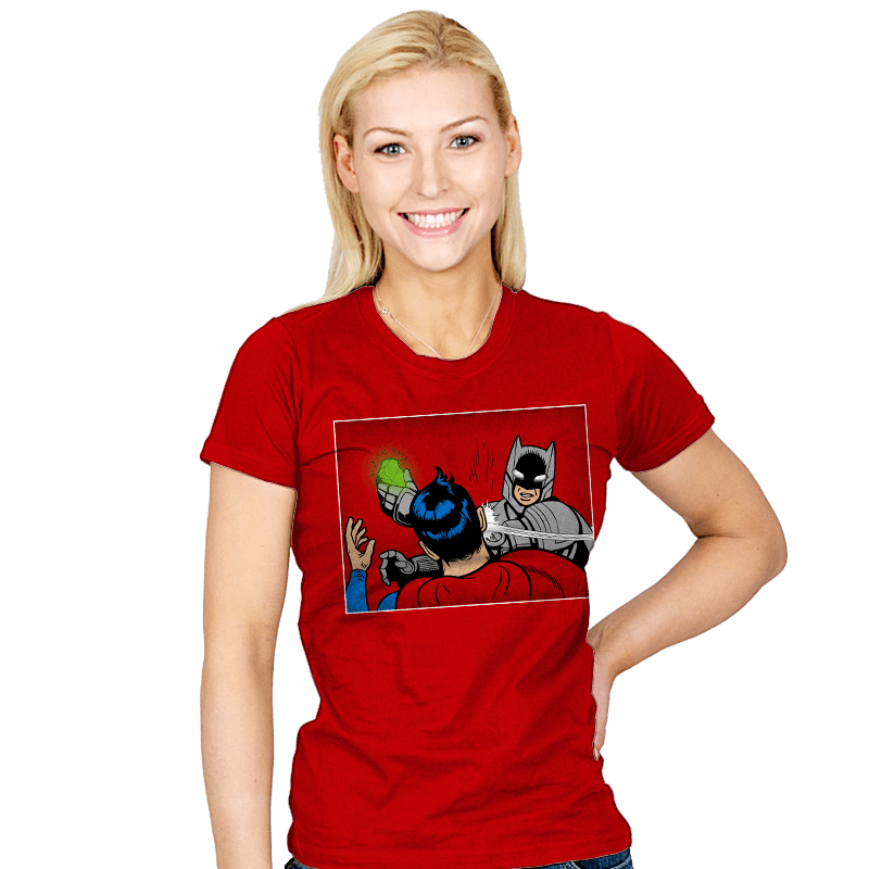 Bat-Slap - Womens T-Shirts RIPT Apparel