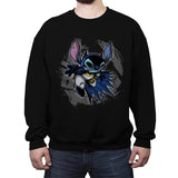Bat-Stitch - Crew Neck Sweatshirt Crew Neck Sweatshirt RIPT Apparel