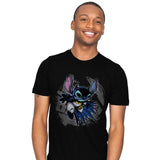 Bat-Stitch - Mens T-Shirts RIPT Apparel