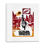 Bat Streets - Canvas Wraps Canvas Wraps RIPT Apparel 16x20 / White