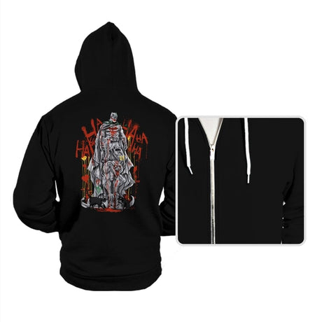 Bat Vandalized - Hoodies Hoodies RIPT Apparel Small / Black