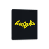 Bat Wayne - Canvas Wraps Canvas Wraps RIPT Apparel 8x10 / Black
