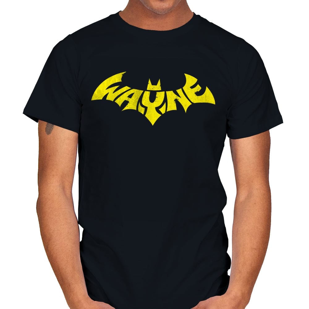 Bat Wayne - Mens T-Shirts RIPT Apparel Small / Black