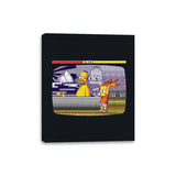 Bath Fighter - Canvas Wraps Canvas Wraps RIPT Apparel 8x10 / Black