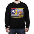 Bath Fighter - Crew Neck Sweatshirt Crew Neck Sweatshirt RIPT Apparel Small / Black