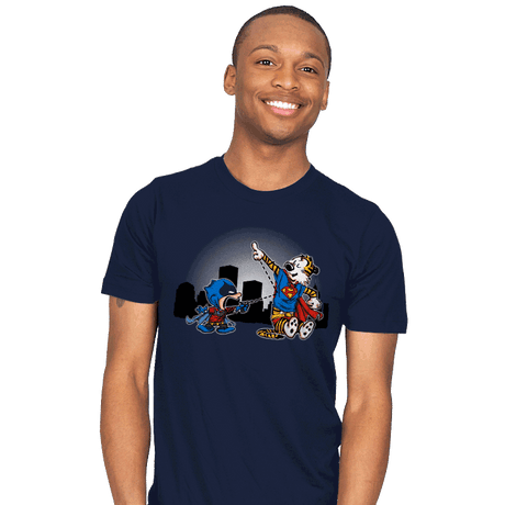 Batmin v Superhob - Mens T-Shirts RIPT Apparel