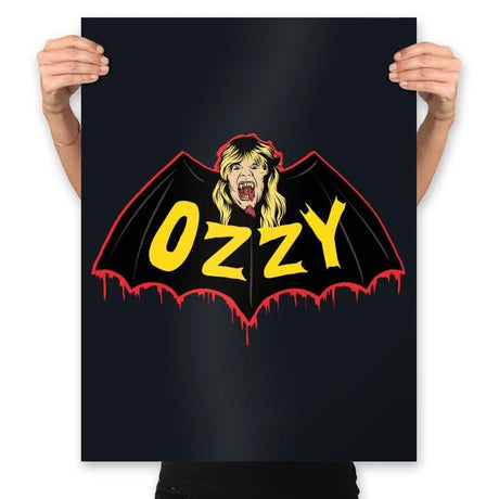 BatOzzy - Prints Posters RIPT Apparel 18x24 / Black