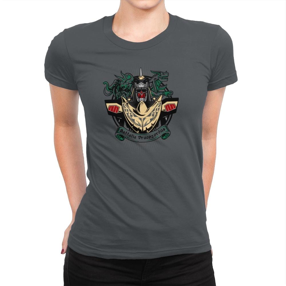 Battalia Dracozordus - Zordwarts - Womens Premium T-Shirts RIPT Apparel Small / Heavy Metal