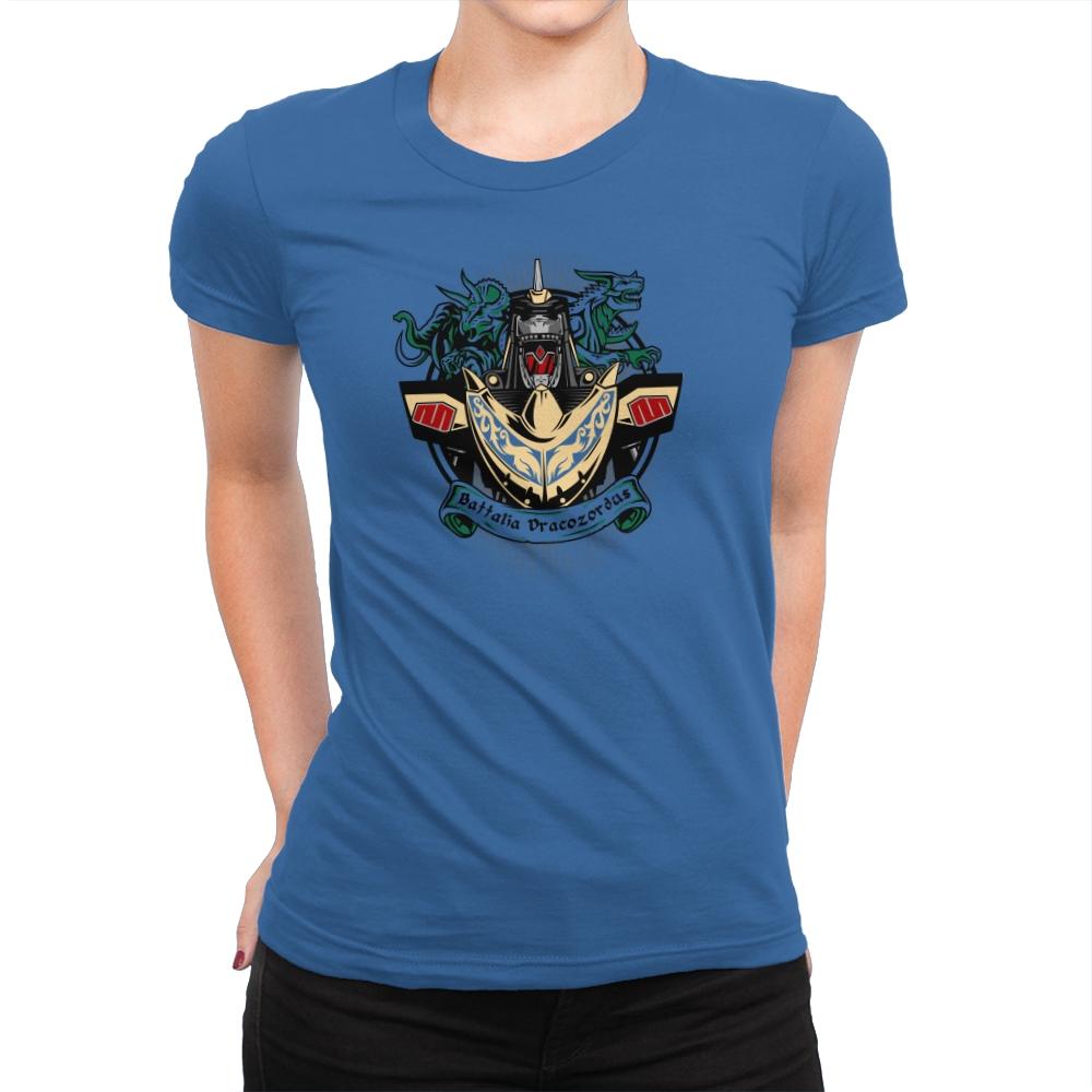 Battalia Dracozordus - Zordwarts - Womens Premium T-Shirts RIPT Apparel Small / Royal