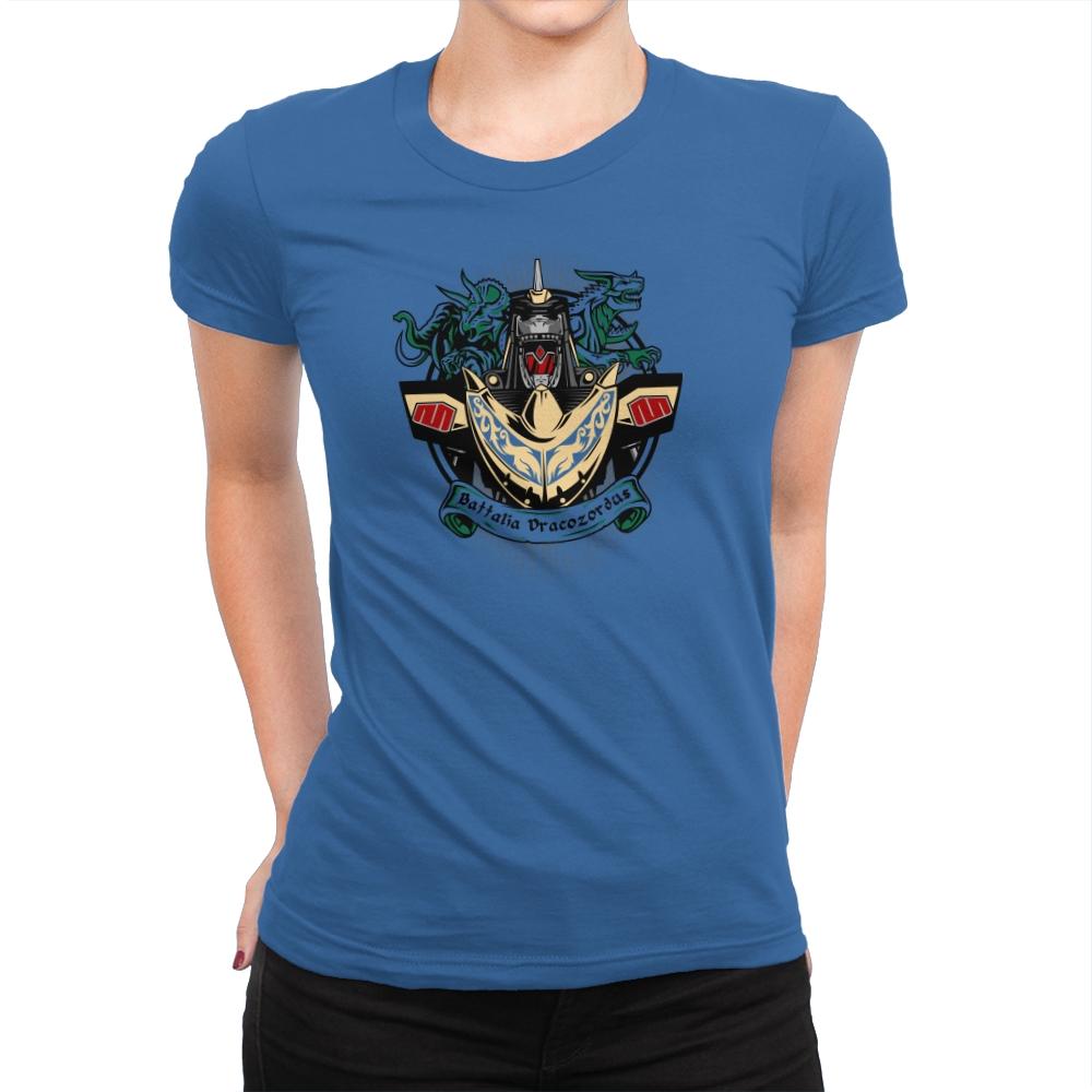 Battalia Dracozordus - Zordwarts - Womens Premium T-Shirts RIPT Apparel Small / Royal
