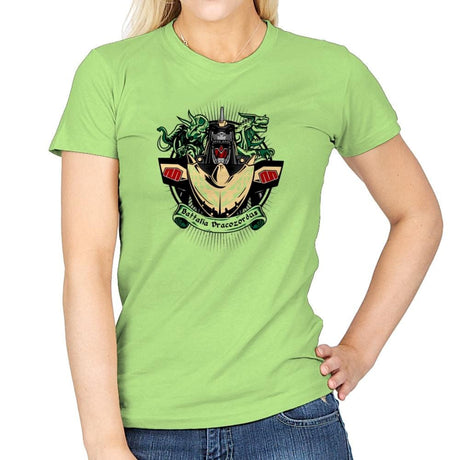 Battalia Dracozordus - Zordwarts - Womens T-Shirts RIPT Apparel Small / Mint Green