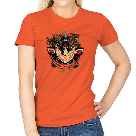 Battalia Dracozordus - Zordwarts - Womens T-Shirts RIPT Apparel Small / Orange