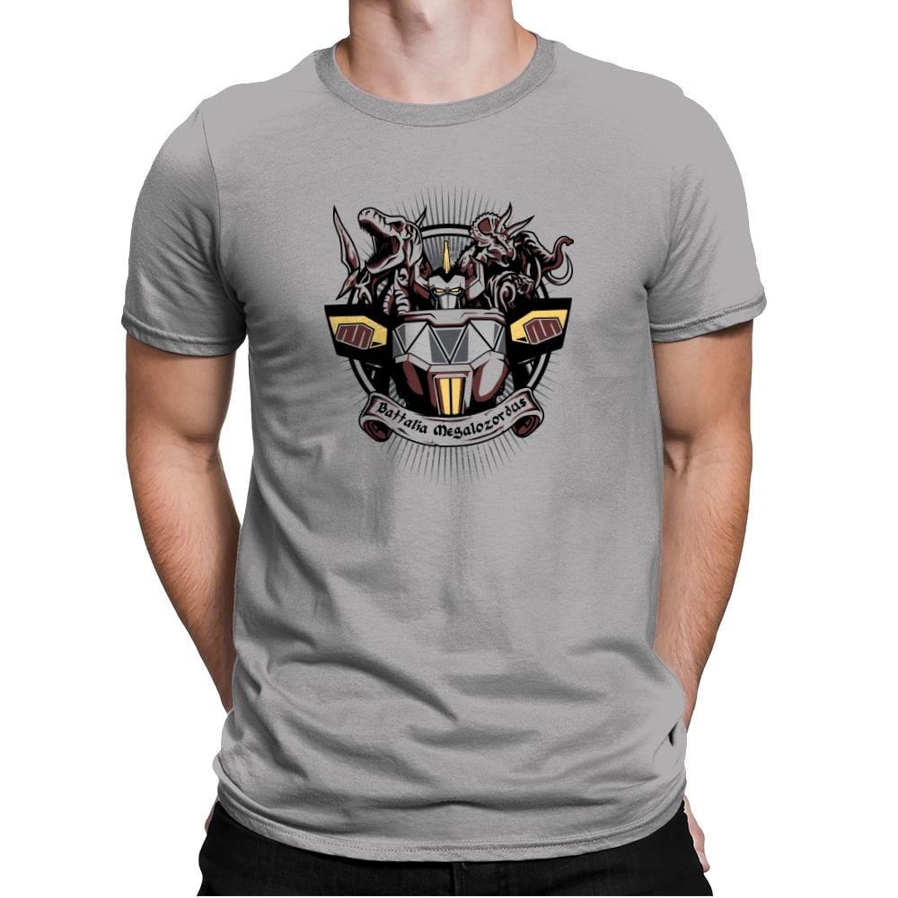 Battalia Megalozordus - Zordwarts - Mens Premium T-Shirts RIPT Apparel Small / Light Grey