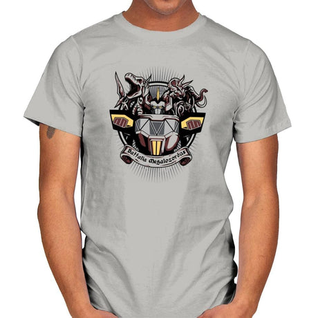 Battalia Megalozordus - Zordwarts - Mens T-Shirts RIPT Apparel Small / Ice Grey