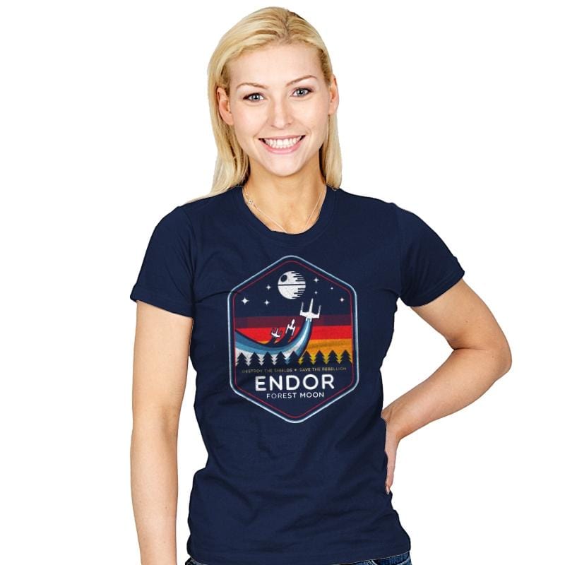 Battle of Endor - Womens T-Shirts RIPT Apparel