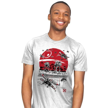 Battle on the Beach - Mens T-Shirts RIPT Apparel