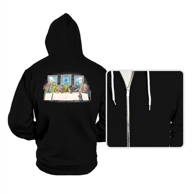 Battle Royale Supper - Hoodies Hoodies RIPT Apparel Small / Black