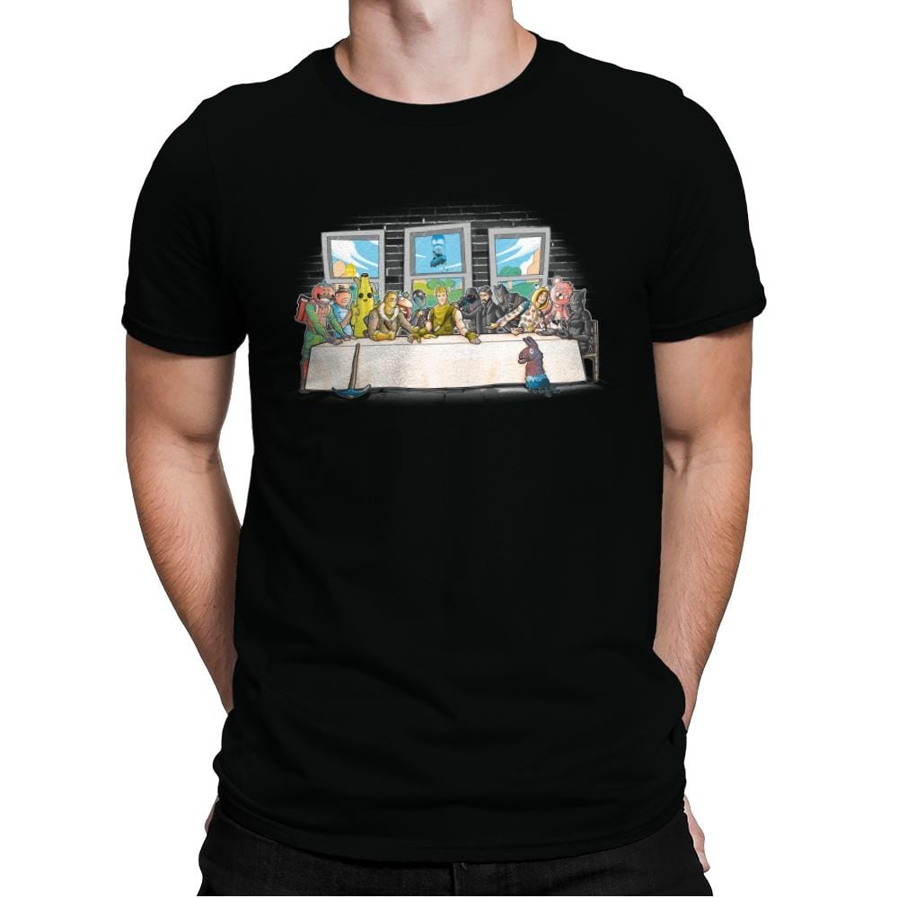 Battle Royale Supper - Mens Premium T-Shirts RIPT Apparel Small / Black