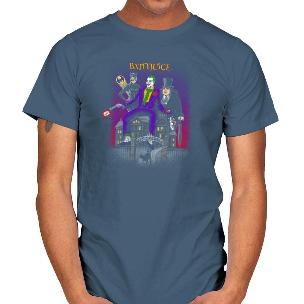 Battyjuice Exclusive - Mens T-Shirts RIPT Apparel Small / Indigo Blue