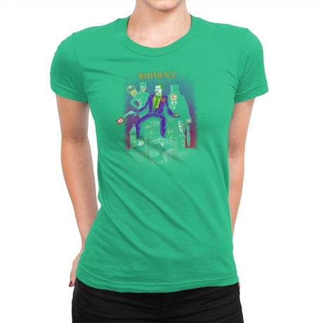 Battyjuice Exclusive - Womens Premium T-Shirts RIPT Apparel Small / Kelly Green