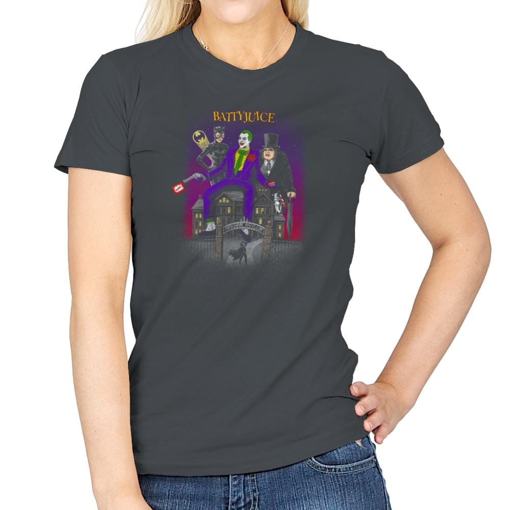 Battyjuice Exclusive - Womens T-Shirts RIPT Apparel Small / Charcoal