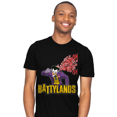 Battylands - Mens T-Shirts RIPT Apparel Small / Black