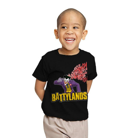 Battylands - Youth T-Shirts RIPT Apparel X-small / Black