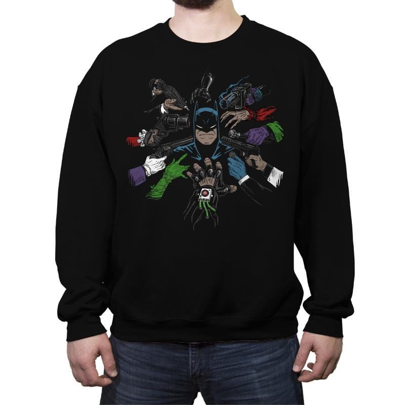 Batwick - Anytime - Crew Neck Sweatshirt Crew Neck Sweatshirt RIPT Apparel