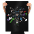 Batwick - Anytime - Prints Posters RIPT Apparel 18x24 / Black